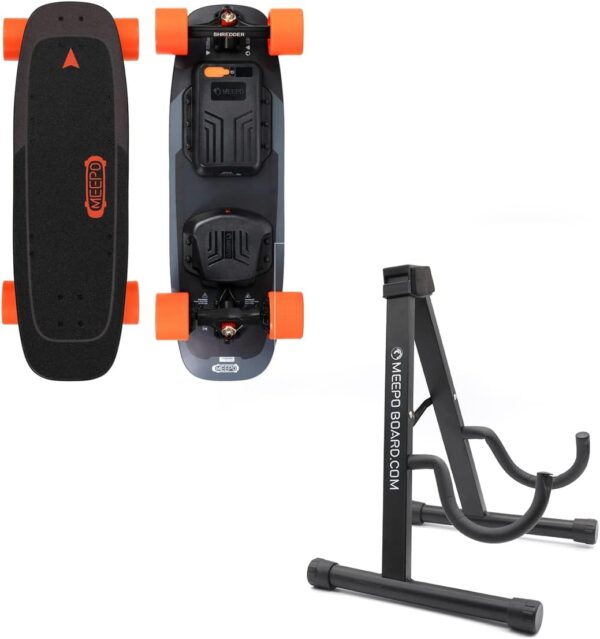 Electric Ride Nerd - MEEPO Mini 2 S ER Electric Skateboard with Rack Stand